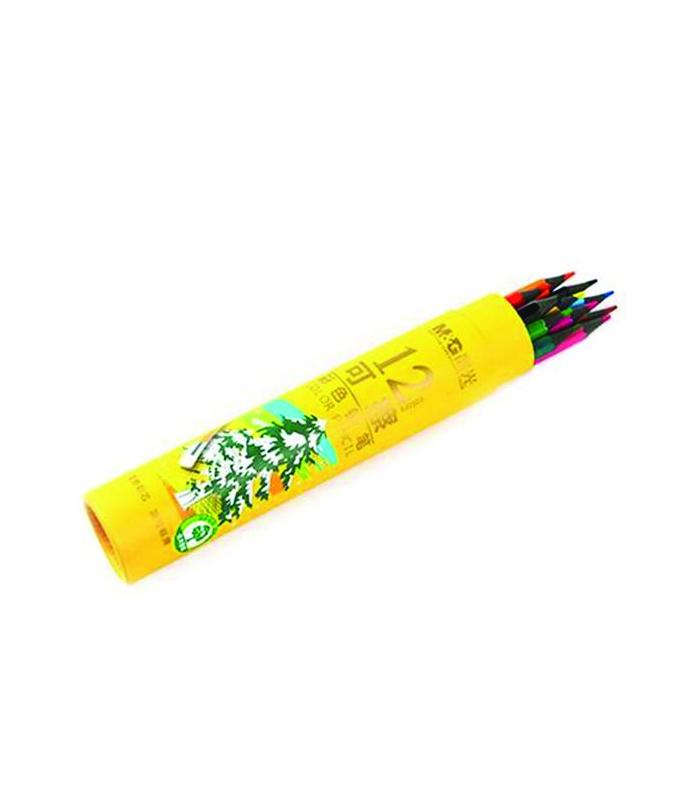 1704641698_22.jpg الوان M&G خشب 12 لون AWP0506 كوب باستيكه ع صفراء